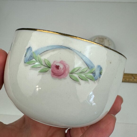 2 Vtg Halls Superior Quality Kitchenware Wildfire Springtime Custard Cup Ramekin - Picture 11 of 12